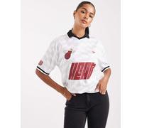 New Era - Miami Heat Sports - Top bianco con colletto L