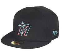 New Era Miami Marlins MLB AC Performance Black 59Fifty Basecap - 7 1/8-57cm (M)