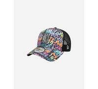 New Era A-Frame Trucker Cap - AC Milano Grafiti, multicolore, Taglia unica