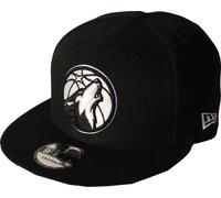 New Era Minnesota Timberwolves Black White Snapback Cap 9fifty Edizione Limitata