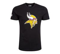 New Era Minnesota Vikings NFL Team Logo Nero Maglietta