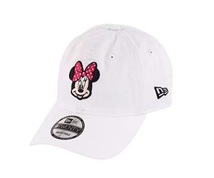 New Era Minnie Mouse Characater White 9Twenty Unstructured Strapback Cap - One-Size