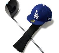 New Era MLB 59FIFTY Driver Golf Head Cover Taglia Unica Tee Holder dal Giappone