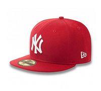 New Era Mlb Basic Ny Scarlet White, Stivali donna Rosso Rot
