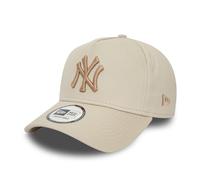 New Era MLB Berretto da Baseball New York Yankees Snapback Regolabile Cappello NY Beige