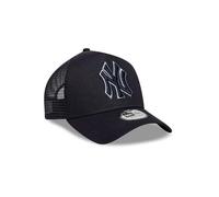 New Era MLB Berretto regolabile Yankees Trucker Cap Basecap da baseball Meshcap Truckercap da donna/uomo - Snapback, con visiera, fodera, fodera, Blu scuro, Taglia unica