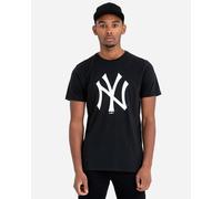 T-shirt New Era MLB Regular Logo New York Yankees manica corta nero bianco - M