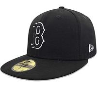 New Era MLB Boston Red Sox Basic 59Fifty - Cappello da uomo con montatura nera