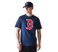 New Era MLB Boston Red Sox T-Shirt Uomo & Donna Blu Scuro XXL