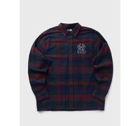 New Era MLB CHECK SHIRT New York Yankees men Longsleeves blue in taglia:L