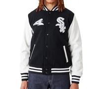New Era - MLB Chicago White Sox Wordmark Varsity Giacca Colore Nero, Nero , M