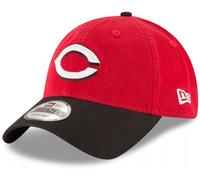 New Era MLB Core Classic 9TWENTY - Berretto regolabile in 2 tonalità, taglia unica, Cincinnati Rossi, taglia unica