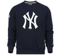 New Era - MLB Crew Sweat NY Yankees, Felpa Uomo, Blu (Navy), S