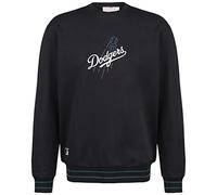 New Era MLB Heritage Script Crew Losdod Maglietta a Maniche Corte, da Uomo, Navy, XS