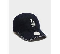 New Era MLB LA Dodgers Contrast Stitch 9TWENTY Denim Cap, nero One Size
