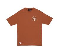New Era - MLB League Essentials Oversize Tee Earth Brown - - Tops - Uomo - Marrone - L