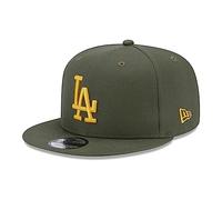 New Era - MLB Los Angeles Dodgers Side Patch 9Fifty Snapback Cap Colore Verde, verde, Medium-Large
