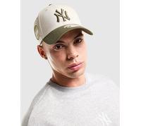 New Era Mlb New York Yankees 9forty Patch Cappellino, crema One Size