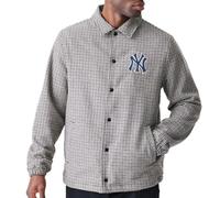 New Era MLB New York Yankees - Giacca a quadri unisex, marrone, XL
