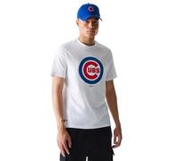 New Era Mlb Regular Chicago Cubs Short Sleeve T-shirt Bianco S
