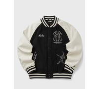 New Era MLB VARSITY JACKET NEW YORK YANKEES men Bomber Jackets black|white in taglia:S