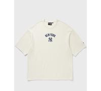 New Era Mlb Waffle Box New York Yankees Short Sleeve T-shirt Beige M Uomo