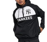 New Era MLB Winbreaker Neyyyan Giacca, Uomo, Giacca, 12195418, Nero, XS