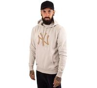 New Era MLB York Yankees Hoodie Uomo & Donna Beige Chiaro S