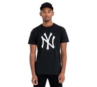 T-shirt New Era MLB Regular Logo New York Yankees manica corta nero bianco - S