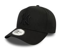 Cappellino New Era New York Yankees Monochrome Eframe MLB 9FORTY nero puro