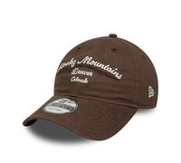 New Era Montagne Rocciose Denver NE Wordmark 9Twenty cap Marrone