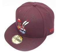 New Era Mr. Crabs Maroon Spongebob 59Fifty Edizione Limitata Fitted Cap