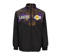 New Era - NBA All Over Print Track Jacket - - Jackets - Uomo - Nero - S