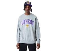New Era NBA Applique Crew Loslak Hgrtrp Maglietta a Maniche Corte da Uomo