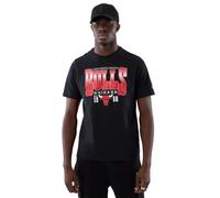 New Era Nba Arch Graphic Reg Chicago Bulls Short Sleeve T-shirt Nero L Uomo