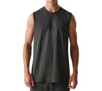 New Era NBA - Canotta lavata Chicago Bulls, colore: Nero, grigio., M