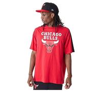 New era T-shirt Chicago Bulls NBA Block Rossa M Rosso