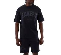 New Era NBA Core Plus LA Lakers - Maglietta da uomo, blu navy, M