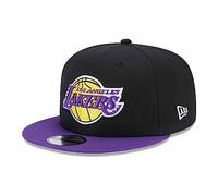 Cappellino New Era Contrast Side Patch 9FIFTY Los Angeles Lakers nero giallo lilla - M-L