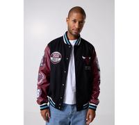 New Era - Nba Patch Varsity Nero - Abbigliamento L Nero