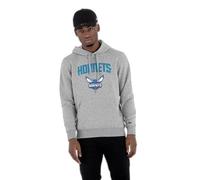 New Era Nba Regular Charlotte Hornets Hoodie Grigio M Uomo