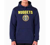 New Era NBA Denver Nuggets Hoodie Uomo & Donna Blu Scuro M