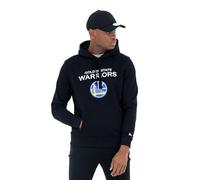 New Era NBA Golden State Warriors Felpa con Cappuccio Uomo & Donna Nero L