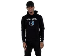 New Era Nba Regular Minnesota Timberwolves Hoodie Nero XS Uomo