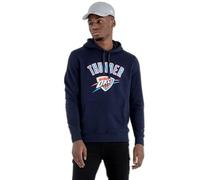 New Era Nba Regular Oklahoma City Thunder Hoodie Blu S Uomo