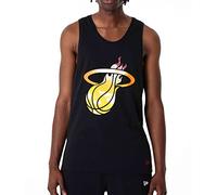 New Era NBA Sky Print Tank Miahea Blksca Maglietta Senza Maniche da Uomo (Confezione da 1)
