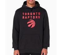 New Era NBA Toronto Raptors Felpa con Cappuccio Uomo & Donna Nero L
