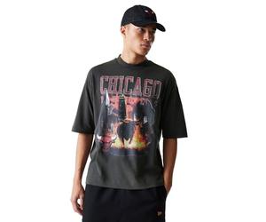 New Era NBA Washed Graphic Chicago Bulls Short Sleeve T-Shirt M