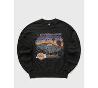 New Era NBA WASHED GRPHC OS CREW HOODIE LOS ANGELES LAKERS men Sweatshirts grey in taglia:S