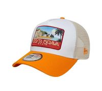 New Era Ne Location Patch Trucker 810 - Med Orange One Size
